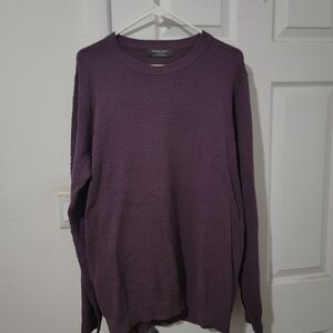 Primark Men's Crewneck Sweater in Deep Purple